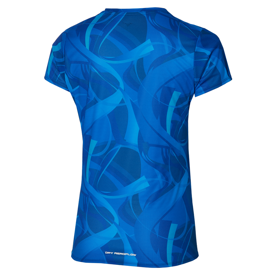 Mizuno PARIS DRYAEROFLOW T-SHIRT Multi blue