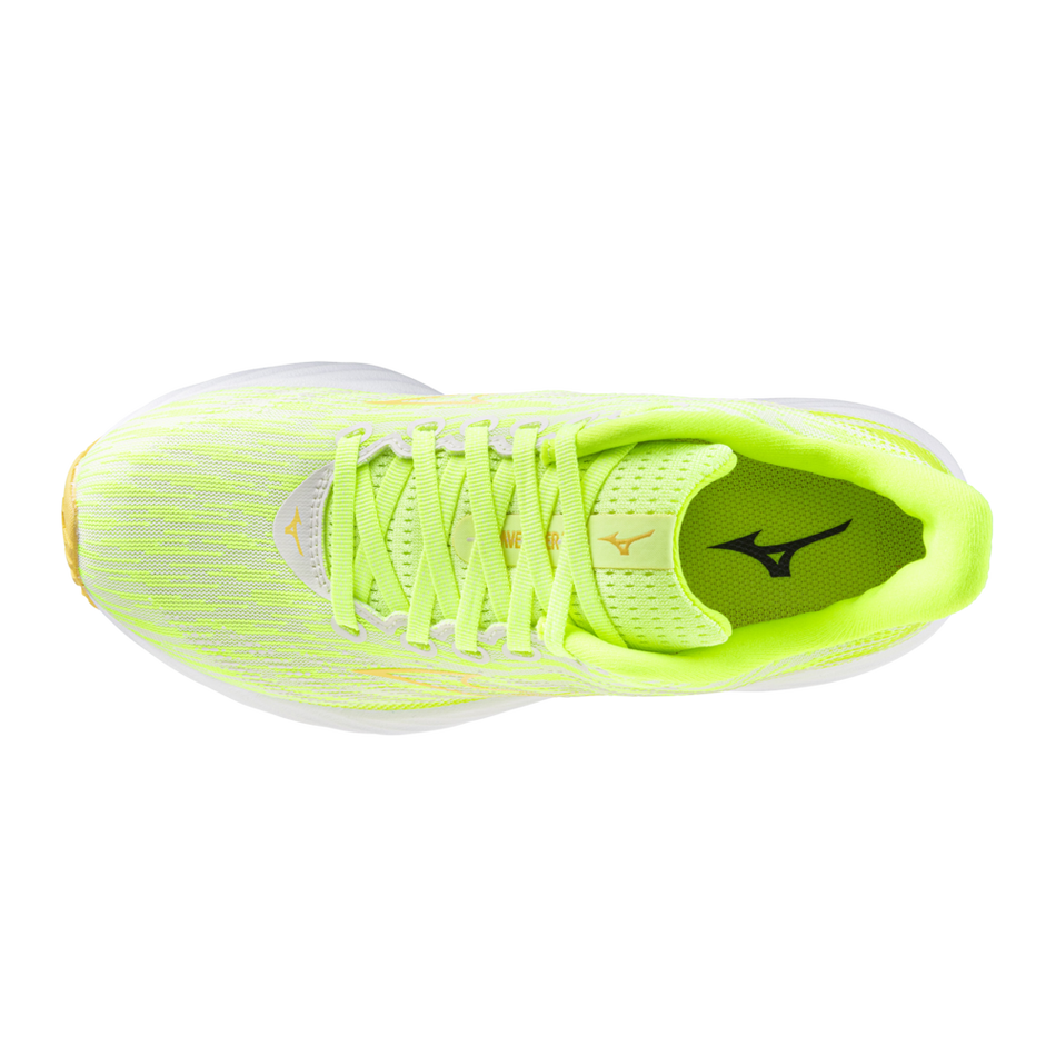 Mizuno WAVE RIDER 28 Mizuno neo lime/flax/mizuno snow white