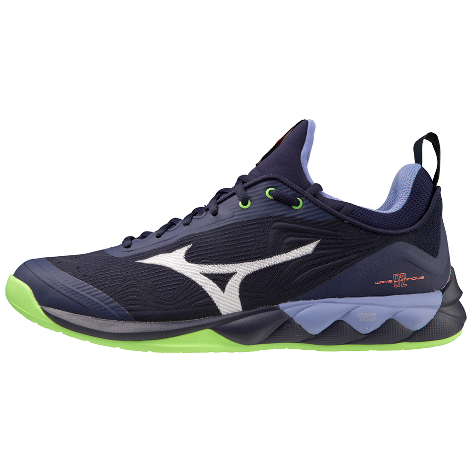 Mizuno WAVE LUMINOUS 2 EvngBlu/TechGreen/Iolite