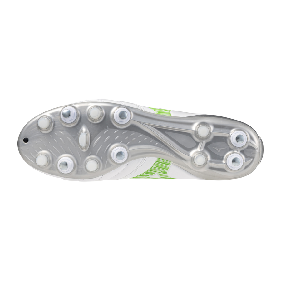Mizuno MORELIA NEO IV PRO MIX White/neon green/cool gray 3c