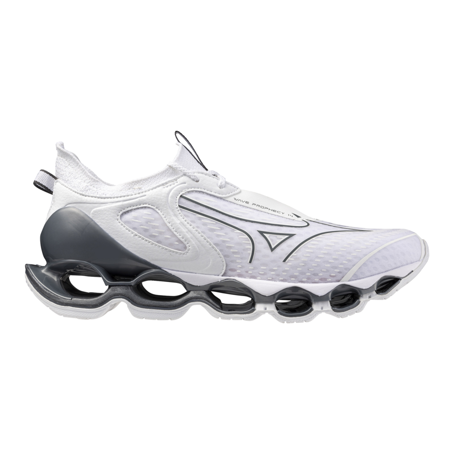 Mizuno INFINITY WAVE White/Metallic Gray