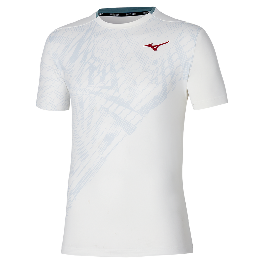 Mizuno MUGEN SHADOW GRAPHIC T-SHIRT White