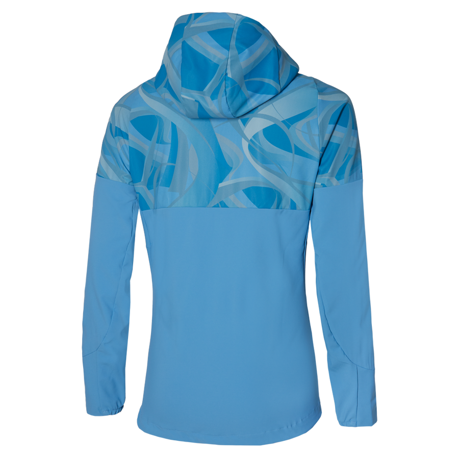 Mizuno PARIS ATHLETE HOODED JACKET Parisian blue