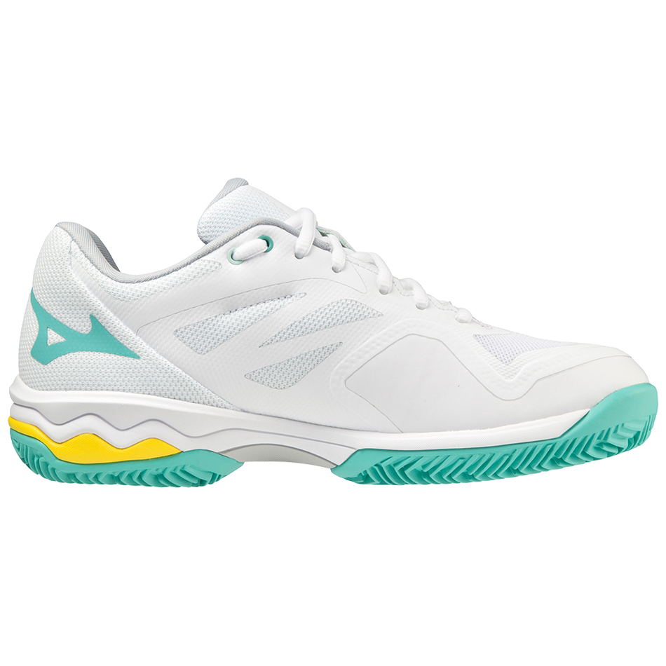 Mizuno Wave Exceed Light CC White/Turquoise/HighVis