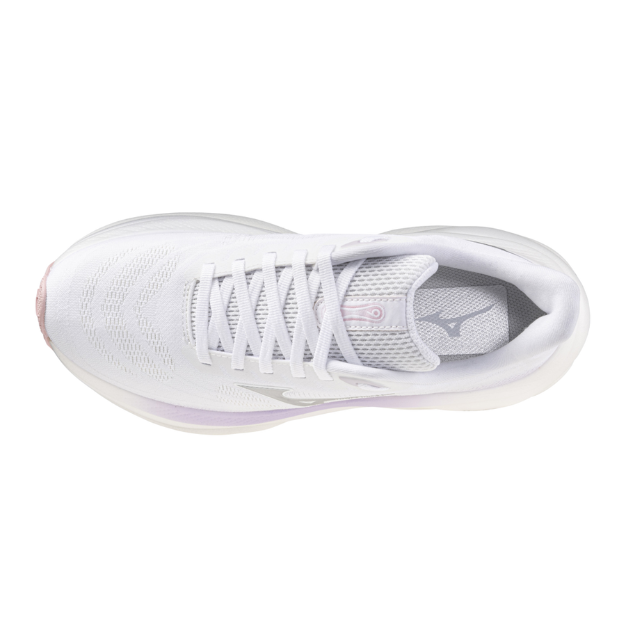 Mizuno WAVE SKY 9 White/Silver/Orchid Petal