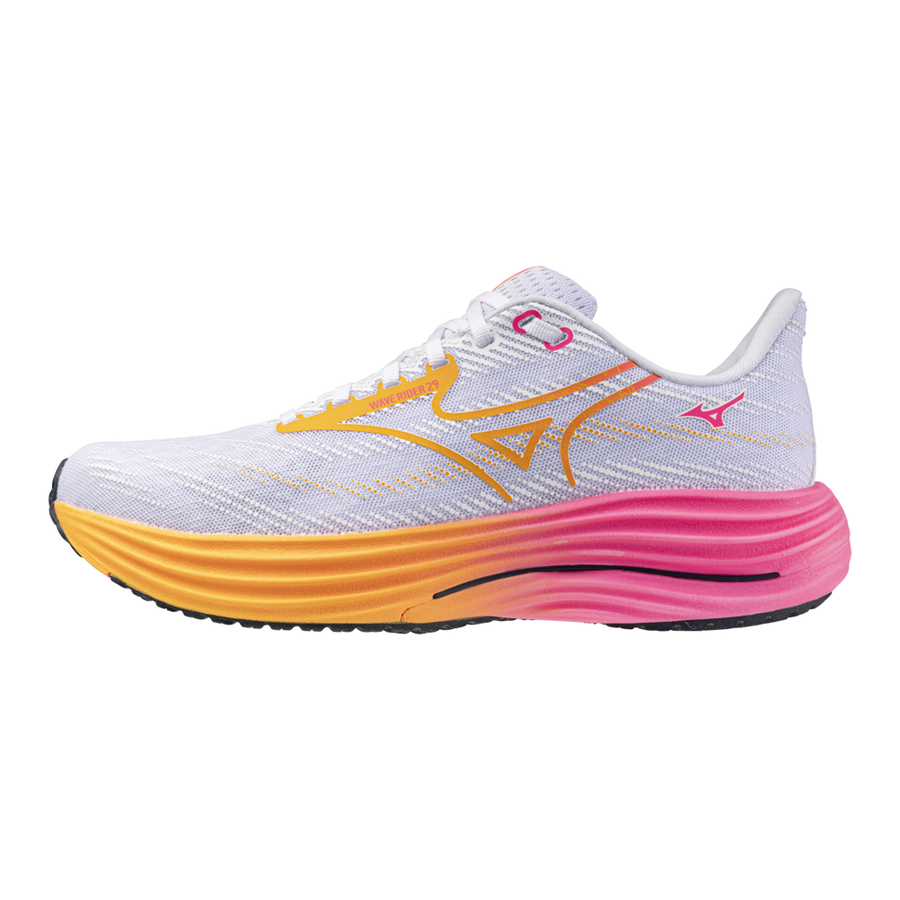 Mizuno WAVE RIDER 29 White/Tang Orange/Pink Tetra