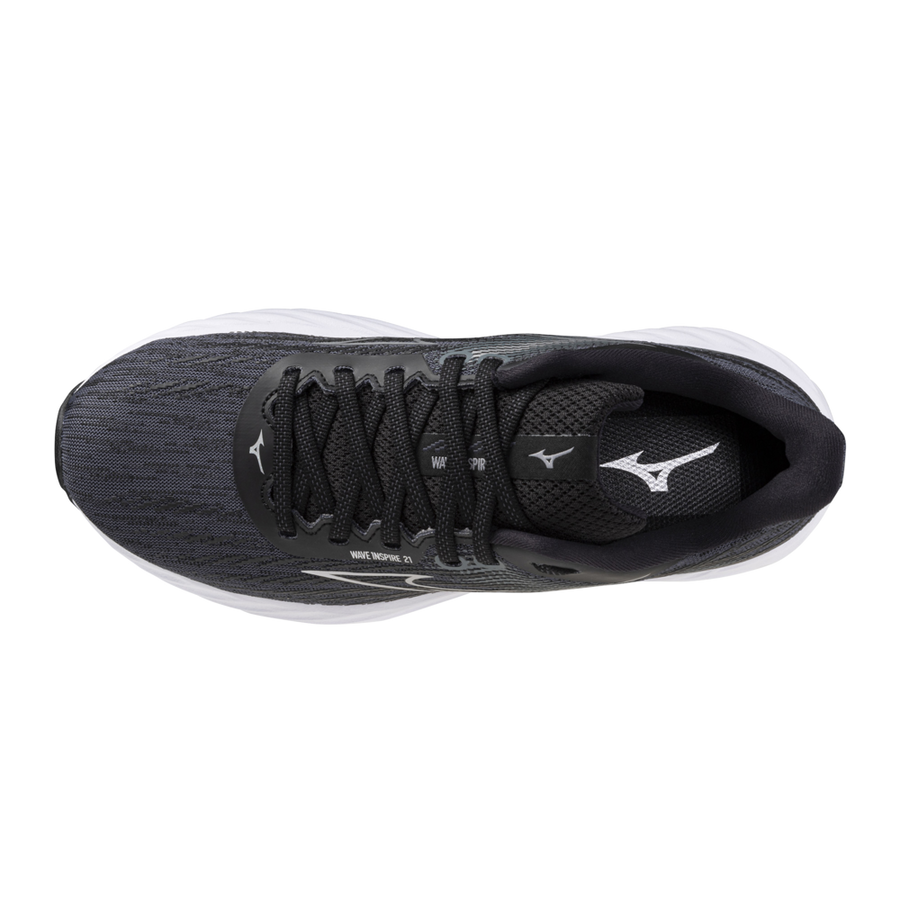 Mizuno WAVE INSPIRE 21 Black/silver/metallic gray