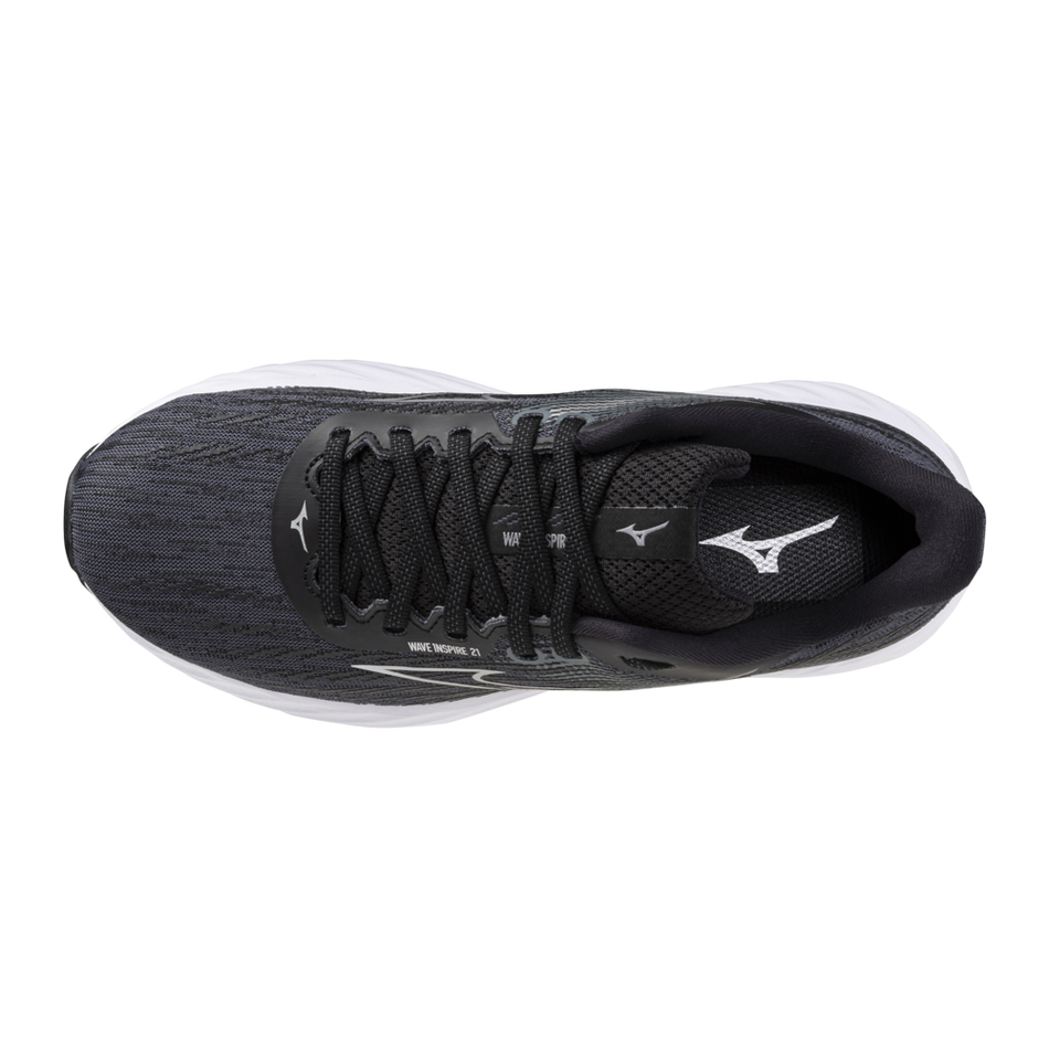 Mizuno WAVE INSPIRE 21 Black/silver/metallic gray