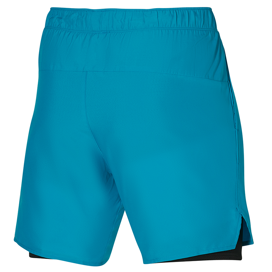 Mizuno Core 7.5 2in1 Short Algiers Blue