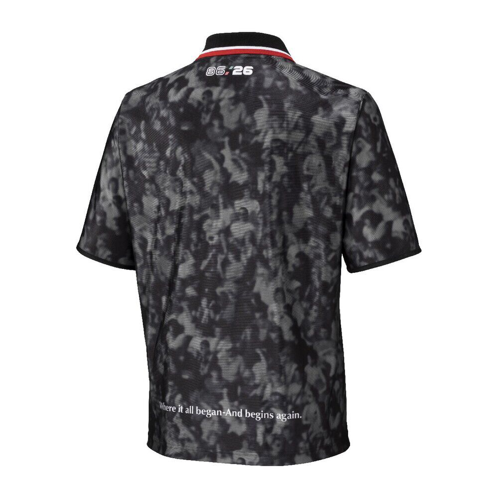 MORELIA OFF RETRO TEE HALFSLEEVE - Black - Football T-Shirts