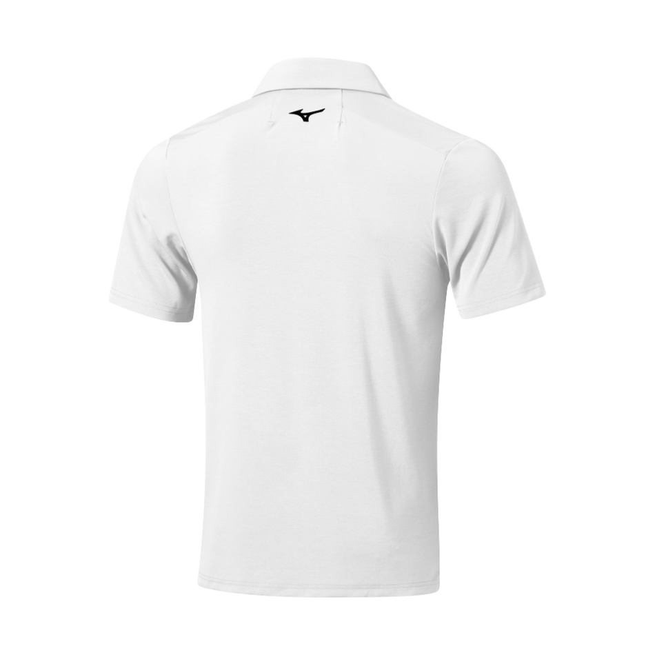 Mizuno Atlas Short Sleeve Polo White