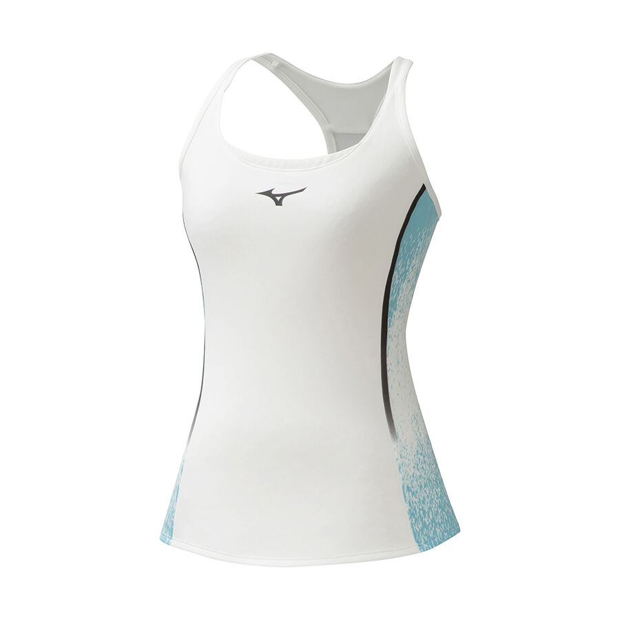 Mizuno Printed Tank White