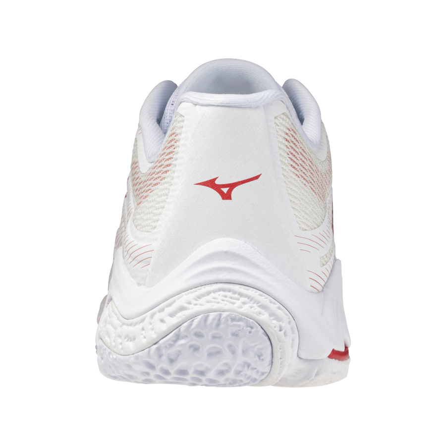 Mizuno WAVE LIGHTNING ELITE White/Rose Elegance/Lava Falls