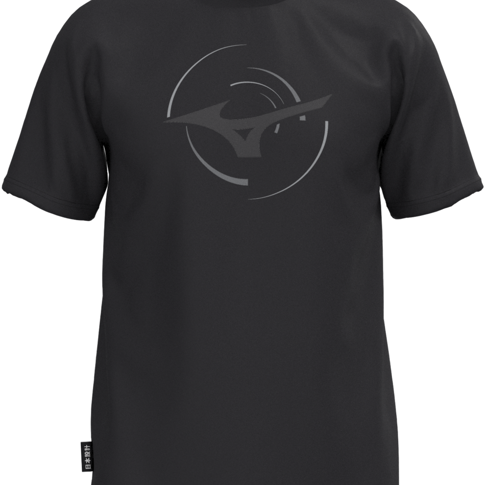 Mizuno Athletic RB T-shirt(M) BLACK