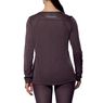 Mizuno Active dryaeroflow long sleeve tee Raisin