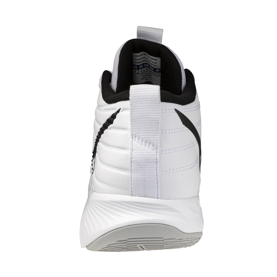 Mizuno WAVE MOMENTUM PRO MID White/Black/Fiery Red