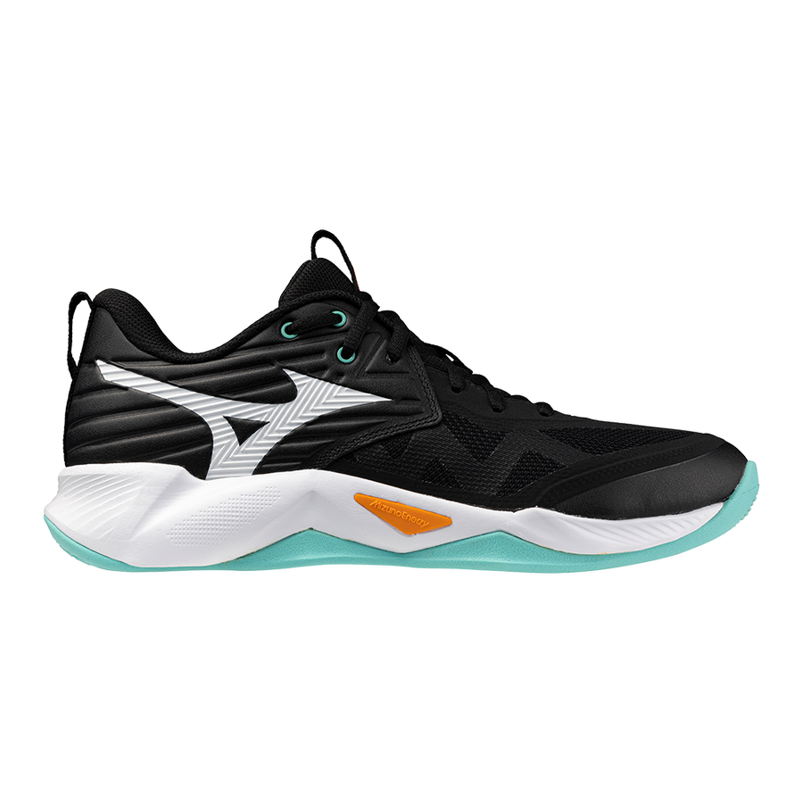 Mizuno WAVE MOMENTUM PRO Black/Tangelo/Ice Green