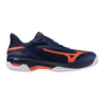 Mizuno WAVE EXCEED COURT CC Beacon Blue/lava Orange/white