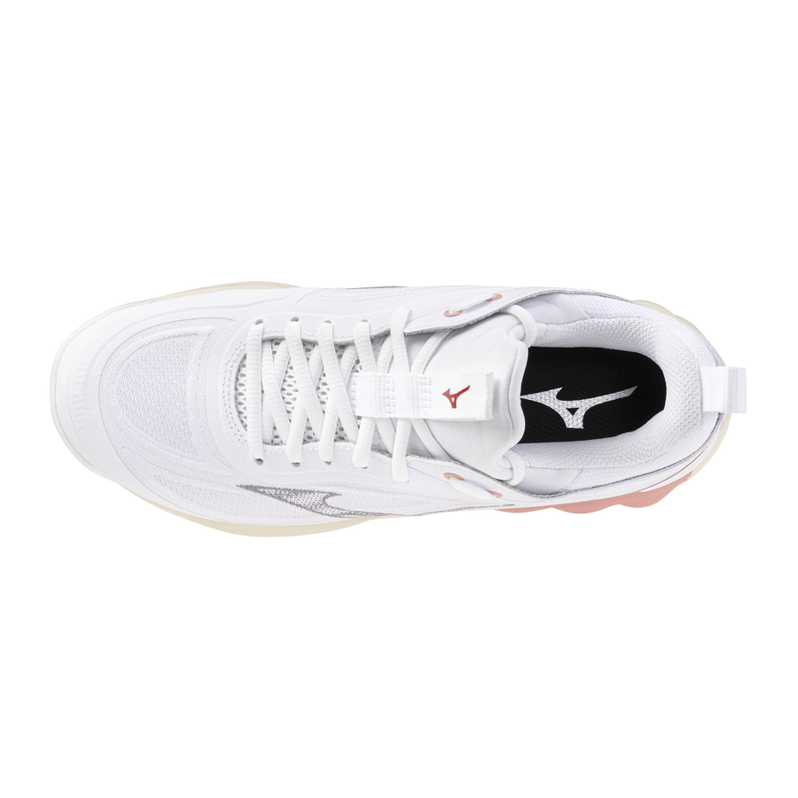 Mizuno WAVE LUMINOUS 3 White/Rose Elegance/Lava Falls