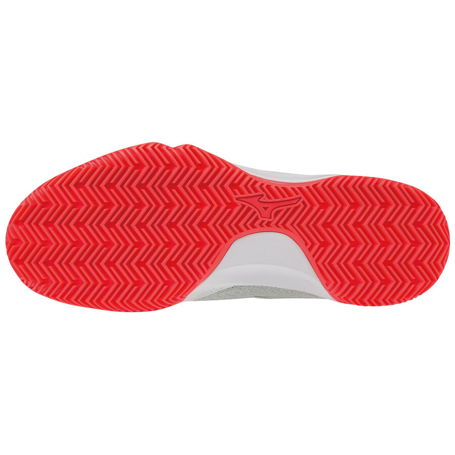Mizuno WAVE FLASH CC White/DShadow/FieryCoral
