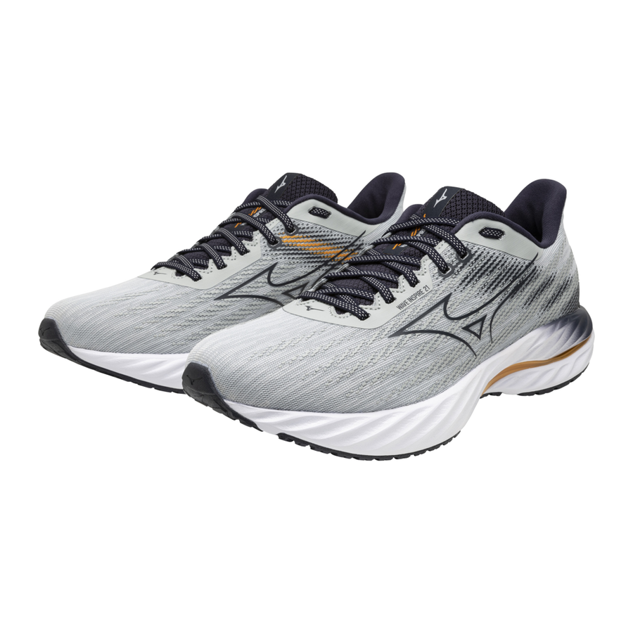 Mizuno WAVE INSPIRE 21 Pearl Blue/Baritone Blue/Tangelo
