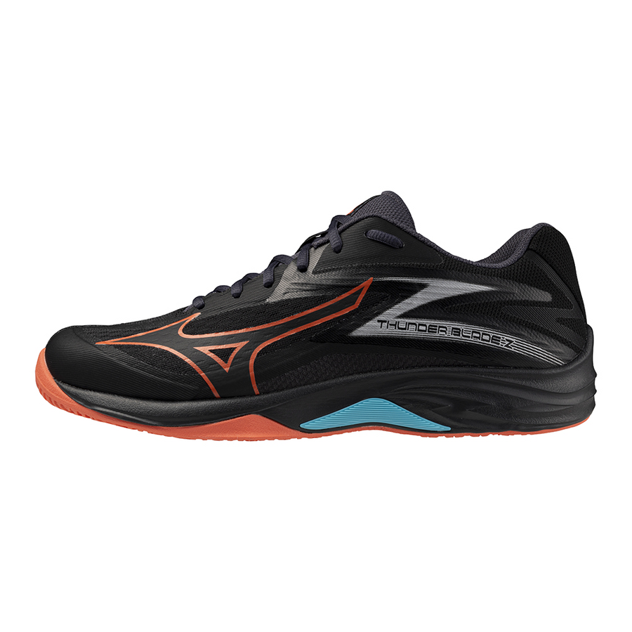 Mizuno THUNDER BLADE Z Black/Neon Flame/Peacock Blue
