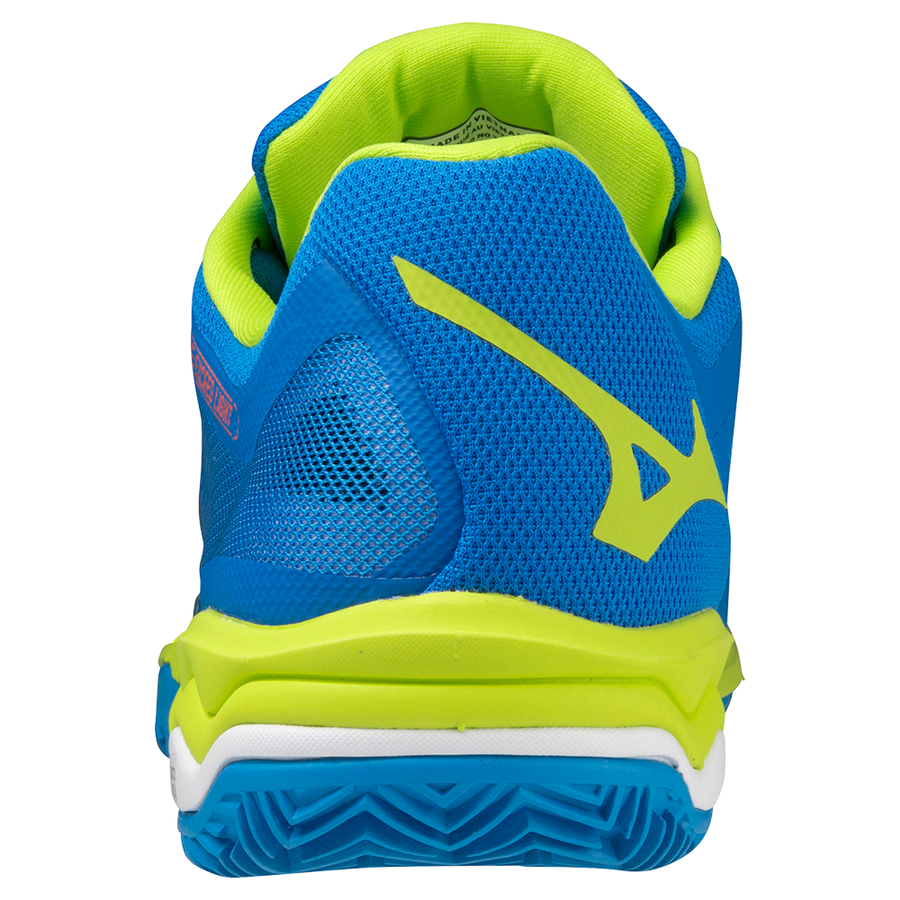 Mizuno Wave Exceed Light Padel Peace Blue/Acid Lime/White