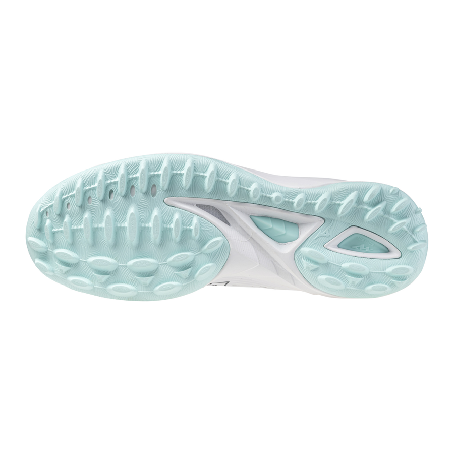 Mizuno WAVE LEOPARDUS White/Blue Tint