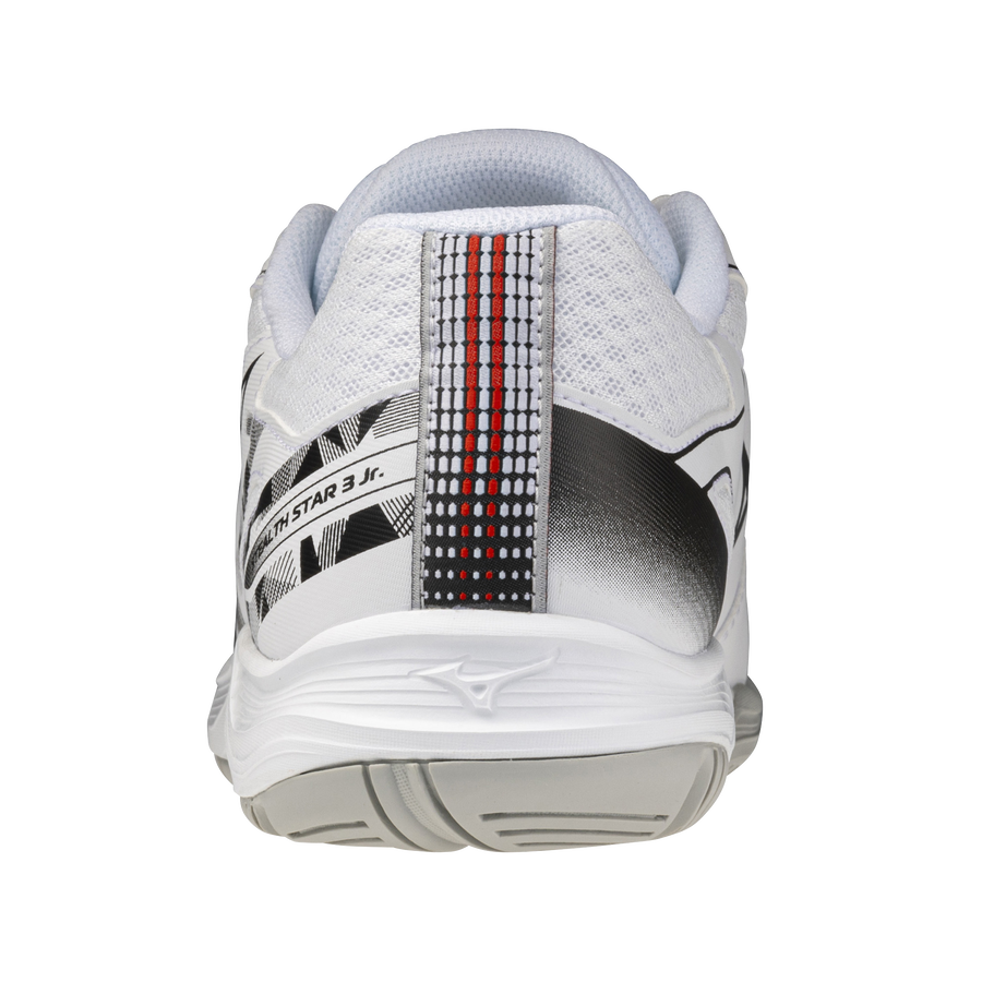 Mizuno STEALTH STAR 3 JR. White/Black/Fiery Red