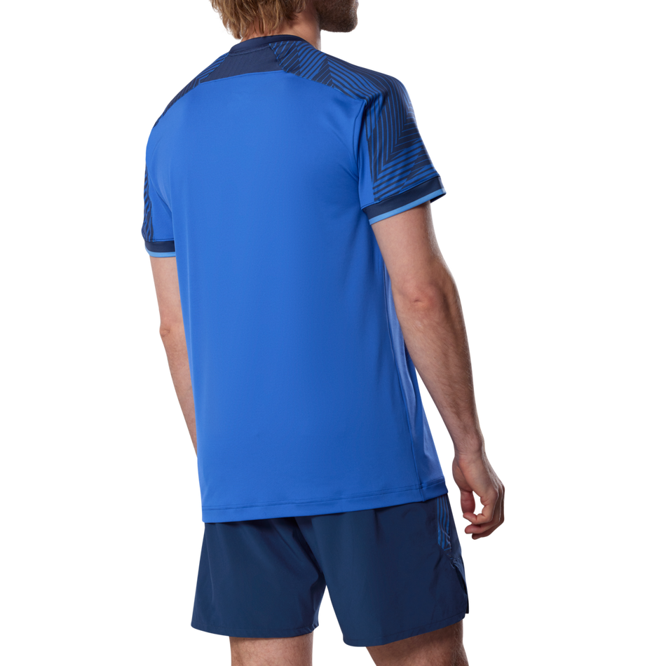 Mizuno Short Sleeve Polo(M) Dazzling Blue