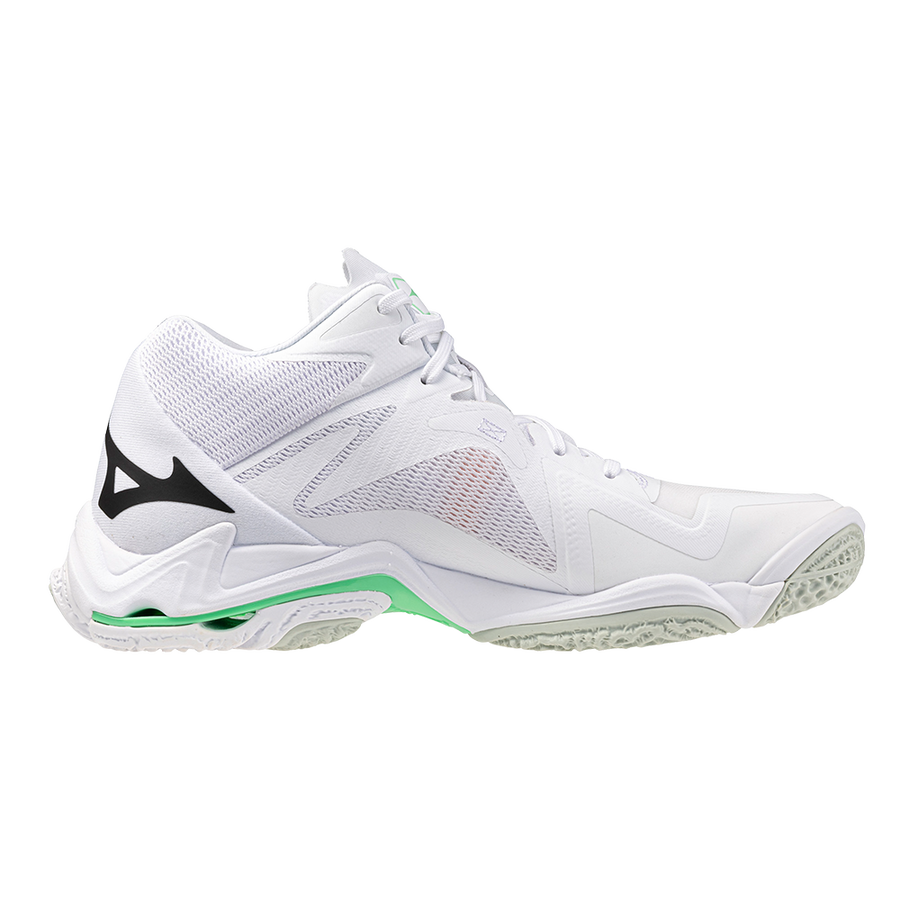 Mizuno WAVE LIGHTNING Z8 MID White/Black/Frozen Emerald
