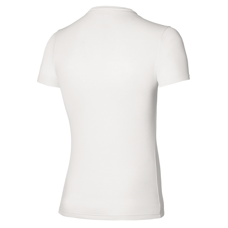 Mizuno BT Under V Neck Tee White