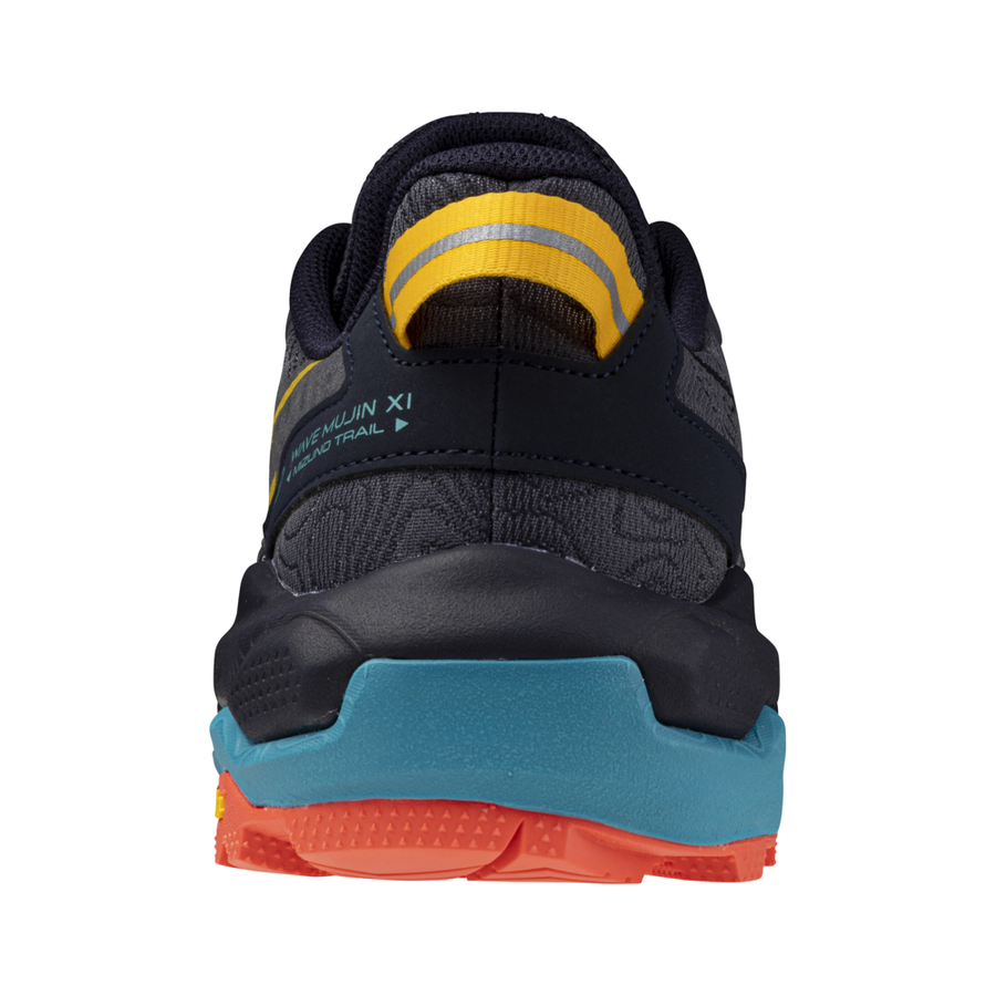 Mizuno WAVE MUJIN 11 Odyssey Gray/Citrus/Fiery Cora