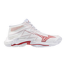 Mizuno WAVE LIGHTNING ELITE MID White/Rose Elegance/Lava Falls