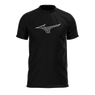 Mizuno ATHLETICS RB T-SHIRT Black