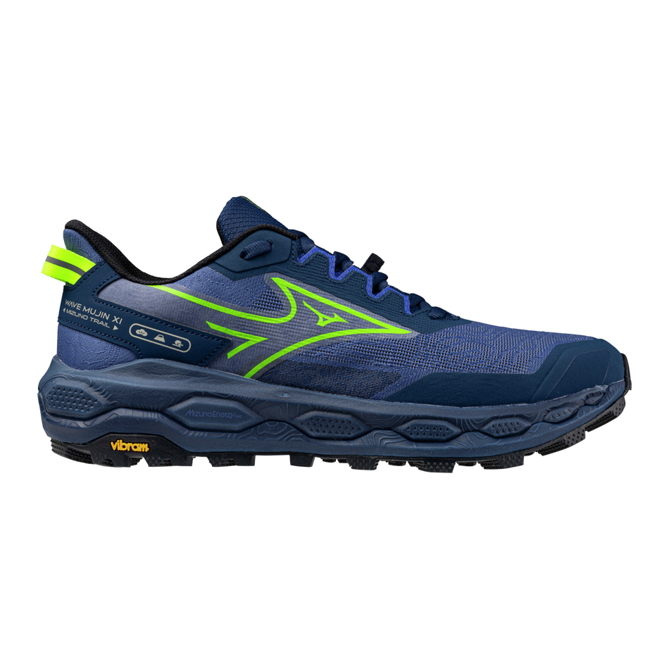 Mizuno WAVE MUJIN 11 Dazzling Blue/Lightning Yellow