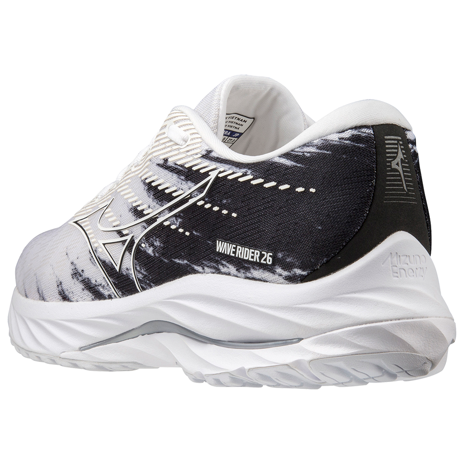 Mizuno Wave Rider 26 White/Black