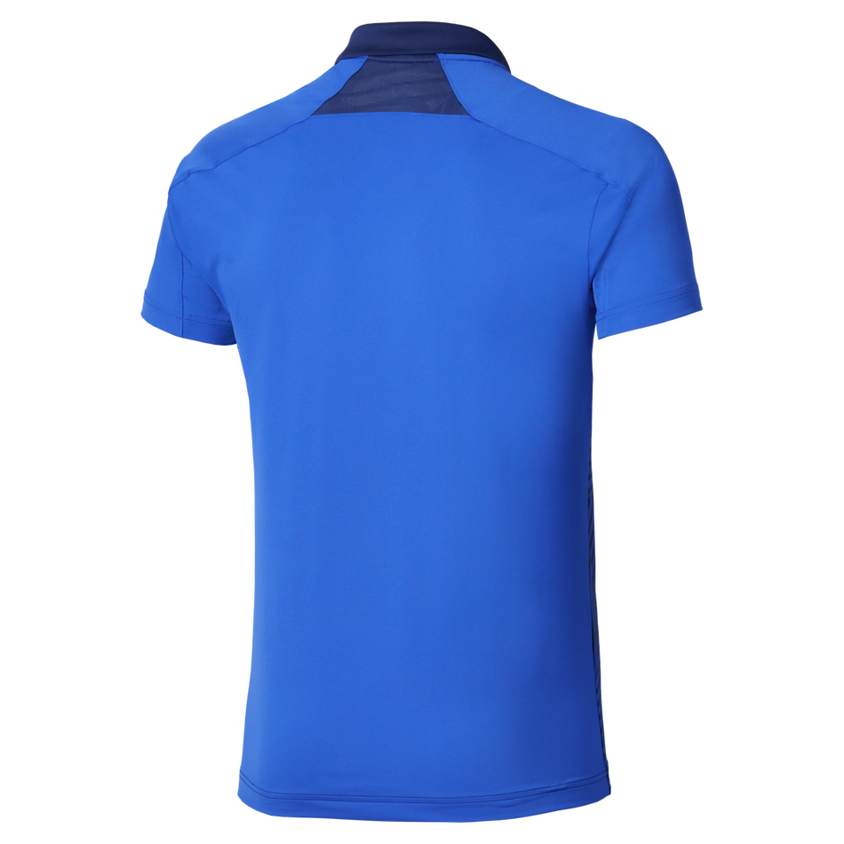 Mizuno Short Sleeve Polo(M) Dazzling Blue