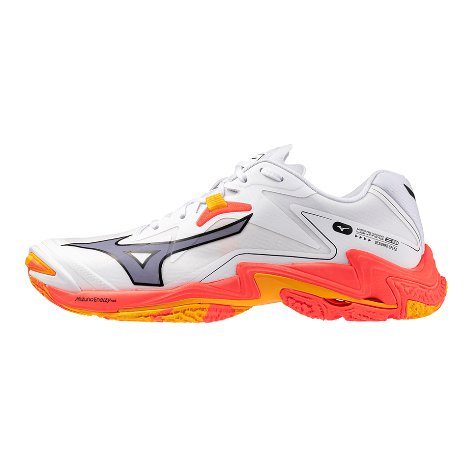 Mizuno WAVE LIGHTNING Z8 White/Fiery Coral 2/Citrus