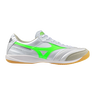Mizuno MORELIA SALA ELITE IN White/neon green/galaxy silver