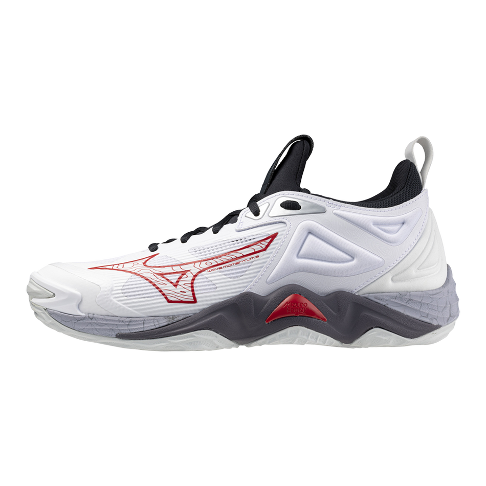 Mizuno WAVE MOMENTUM 3 White/salsa/vulcan