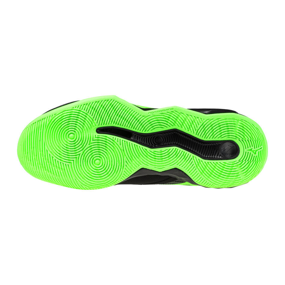 Mizuno WAVE MOMENTUM PRO Black/Glowing Apple/Mandarin O