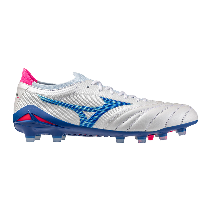 Mizuno MORELIA NEO IV BETA JAPAN White/Tanager Turquoise/Pink Tetra