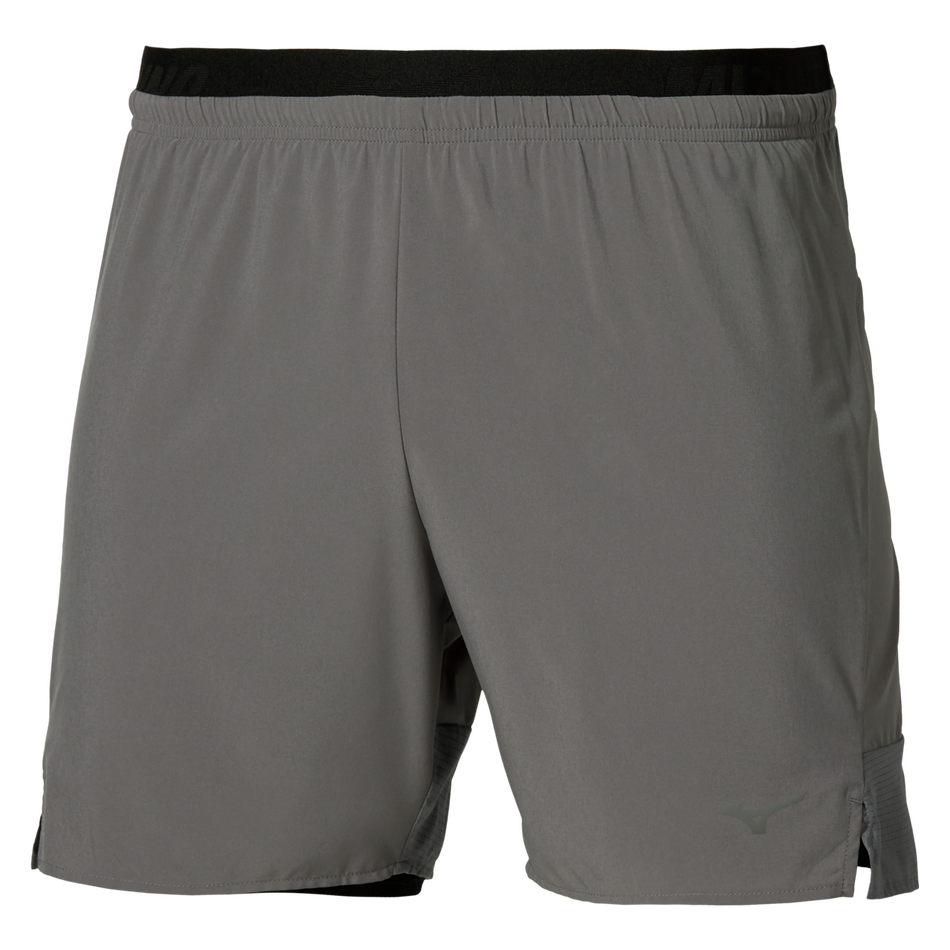 Mizuno 2in1 5.5 Inches Short(M) Lava Smoke