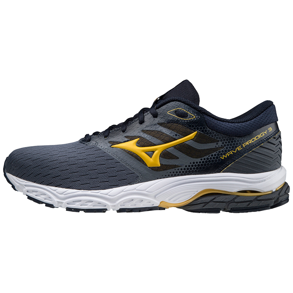 Mizuno Wave Prodigy 3 Turbulence/MPGold/SCapta
