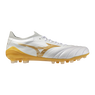 Mizuno MORELIA NEO IV &beta; ELITE AG White/MP Gold/Cool Gray 3C