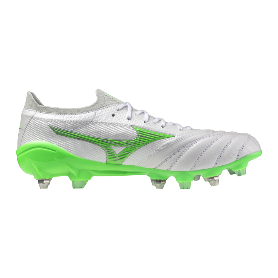Mizuno MORELIA NEO IV BETA JAPAN MIX White/neon green/cool gray 3c