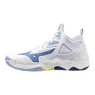 Mizuno WAVE MOMENTUM 3 MID White/BellwetherBlue/BelAirBlu
