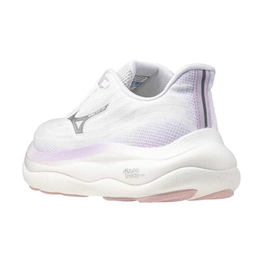 Mizuno WAVE SKY 9 White/Silver/Orchid Petal