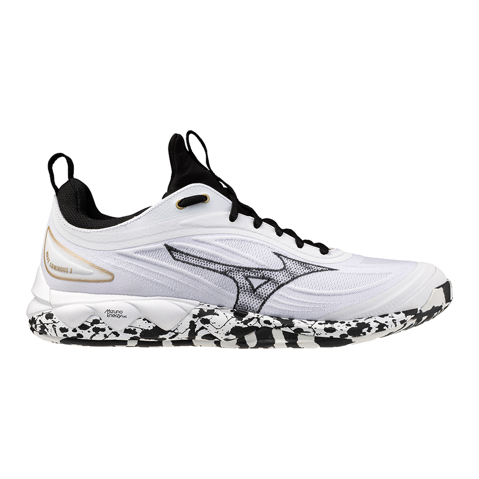 Mizuno WAVE LUMINOUS 3 White/Black/GE Gold